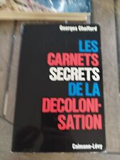 Carnets secrets décolonisatio d'occasion  Le Muy