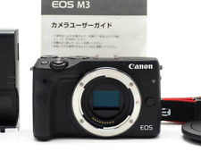 Câmera sem espelho Canon EOS M3 24.2MP corpo preto [Exc+++] #Z946A, usado comprar usado  Enviando para Brazil