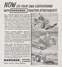 1964 AD(XH37)~DANUSER MACHINE CO. FULTON, MO. DANUSER TRACTOR ATTACHMENTS for sale  Shipping to South Africa