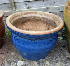 Blue ceramic outdoor for sale  BATH