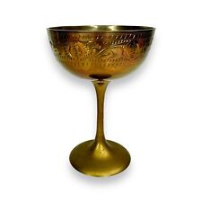 Brass vtg goblet for sale  Aubrey
