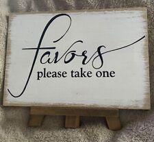 Wooden favors table for sale  Circleville