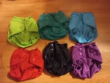 Rumparooz Lot of Six Newborn Cloth Diaper Covers Many Colours  Set for sale  Shipping to South Africa