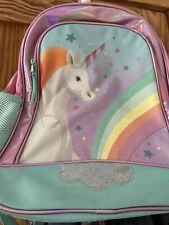Girls unicorn backpack for sale  PRESTON