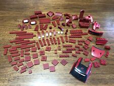 Lego dark red for sale  Norway