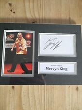 Mervyn king signed for sale  BRISTOL