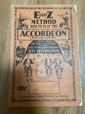 Livros de instruções de música vintage método acordeão 1926 1950 comprar usado  Enviando para Brazil