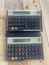 Lote de 2 Calculadoras Financeiras HP Hewlett Packard HP 12C Vintage Funcionando com Estojo comprar usado  Enviando para Brazil