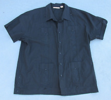 Guayabera shirt black for sale  Tampa