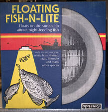 Vintage OPTRONICS Fish-N-Lite Floating Fishing Light NOS New 8' Cord for sale  Shipping to South Africa