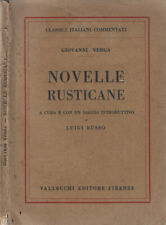 Novelle rusticane. giovanni usato  Italia
