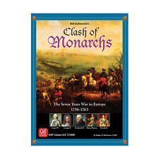 GMT Card-Driven Game Clash of Monarchs - The Seven Years War In Europe Caixa Muito Bom+ comprar usado  Enviando para Brazil