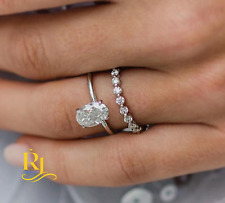 Moissanite bridal set for sale  Jamaica