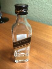 Mini garrafa de uísque escocês JOHNNIE WALKER DOUBLE BLACK LABEL 50 ML, usado comprar usado  Enviando para Brazil