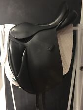 Black dressage saddle for sale  PETERSFIELD