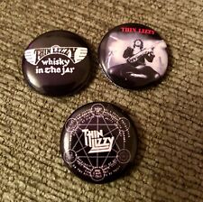 Thin lizzy badges for sale  BUXTON