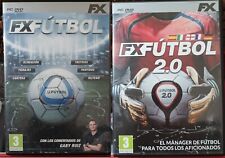 Fx Fútbol + FX Fútbol 2.0 PC JUEGO FISICO - FX 1ª EDICION - ESPAÑOL TOTALMENTE, usado comprar usado  Enviando para Brazil