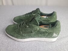 Reebok Curren$y Jet Life Green Suede Club C85 116612481 Men's 11 D, used for sale  Shipping to South Africa