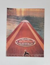 Folleto/catálogo vintage de canoa Old Town 1985  segunda mano  Embacar hacia Argentina