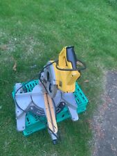 Electric saw mitre for sale  WISBECH