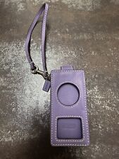 Capa C COACH iPod Nano pulseira couro roxo excelente estado comprar usado  Enviando para Brazil