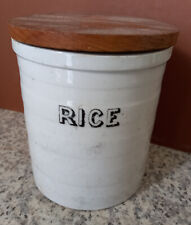 Rice container ceramic for sale  STRATHPEFFER