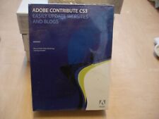 Adobe contribute cs3 for sale  WOKING