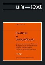 Praktikum werkstoffkunde buch gebraucht kaufen  Berlin