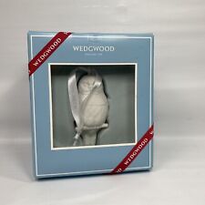Enfeite de Natal Wedgwood Inglaterra coruja pendurado na caixa decoração branca de férias comprar usado  Enviando para Brazil