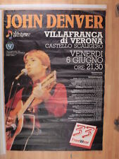 Poster concerto john usato  Italia