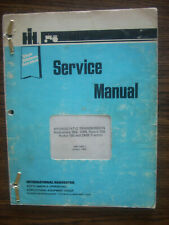 IH Farmall International 966 1066 Hydro 100 Hydro186 Transmission Service Manual for sale  Frankenmuth