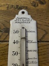 Thermomètre émaillé bianche d'occasion  Chambéry