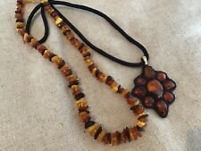 Vintage real amber for sale  Ireland