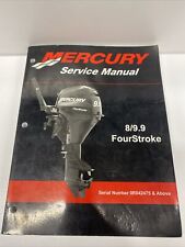 Mercury Service Manual 8/9.9 Four Stroke Ser. 0R042475 & Up 90-892248 Feb 2004, used for sale  Shipping to South Africa