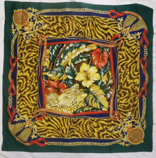 Foulard carre vintage d'occasion  Yffiniac