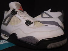 NIKE AIR JORDAN IV 4 RETRO WHITE CEMENT GREY BLACK FIRE RED OG 308497-103 9.5 for sale  Shipping to South Africa