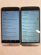 P1.j) LG G5 LG-VS987 32 GB gris, restablecimiento de fábrica, grietas/quemaduras, piezas segunda mano  Embacar hacia Argentina
