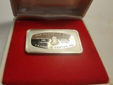 1973 Franklin Mint Christmas Ingot The Carolers 1000 Grain 925 Sterling Silver for sale  Myrtle Beach