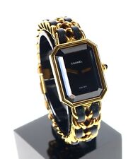 Relógio feminino CHANEL Premiere H0001 quartzo preto ouro tamanho M fabricado na Suíça comprar usado  Enviando para Brazil