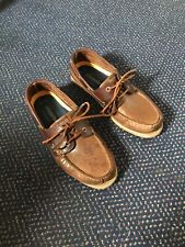 Brown boat shoes for sale  IPSWICH