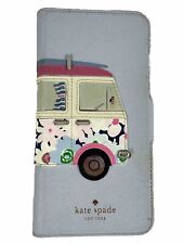 Used, Kate Spade Lavender VW Bus Hippie Surf iPhone 7/8 Plus Case Saffiano Leather for sale  Shipping to South Africa