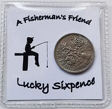 Fishing lucky sixpence for sale  HERNE BAY