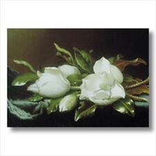 Quadro de parede floral flor de magnólia branca estampa artística comprar usado  Enviando para Brazil
