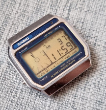 vintage Casio Ax-250 alarme ponteiro digital cronógrafo lcd módulo de relógio 118 Japão 1982, usado comprar usado  Enviando para Brazil