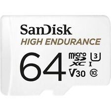 Tarjeta de memoria SanDisk 64 GB de alta resistencia Micro SD microSD SD SDXC auténtica fabricante de equipos originales segunda mano  Embacar hacia Argentina
