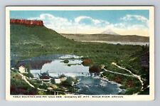 Rogue River OR-Oregon, Table Mountain, Ray Gold Dam Vintage Souvenir Postcard for sale  Shipping to South Africa