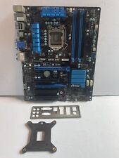 MSI ZH77A-G43 Intel H77 LGA 1155 ATX Motherboard DDR3 SATA6G USB3.0, used for sale  Shipping to South Africa