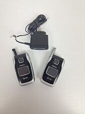 Lot of 2 Vintage Nokia 6102i - Silver & Black Cellular Flip Phones for sale  Shipping to South Africa