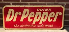 Placa de metal 1950 DR PEPPER “O REFRIGERANTE DISTINTIVO” ANÚNCIO refrigerante pop cola 🔥 comprar usado  Enviando para Brazil