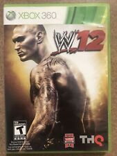 WWE '12 (Microsoft Xbox 360, 2011) CIB COMPLETO - Disco é BOM! comprar usado  Enviando para Brazil